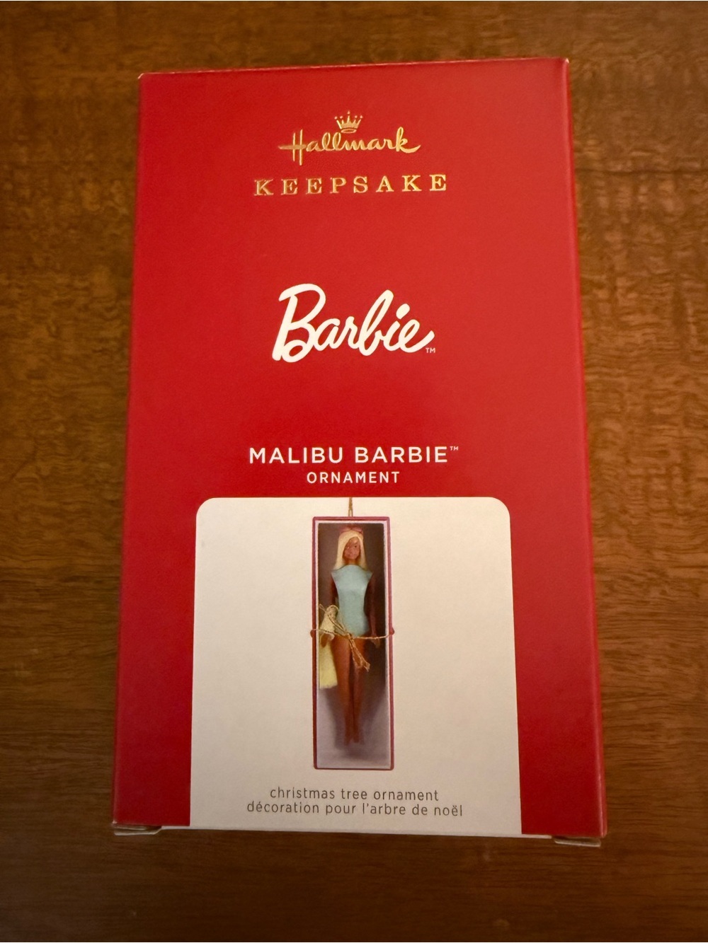 Hallmark Malibu Barbie 2021 Ornament, NIB